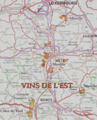 Est wine region map